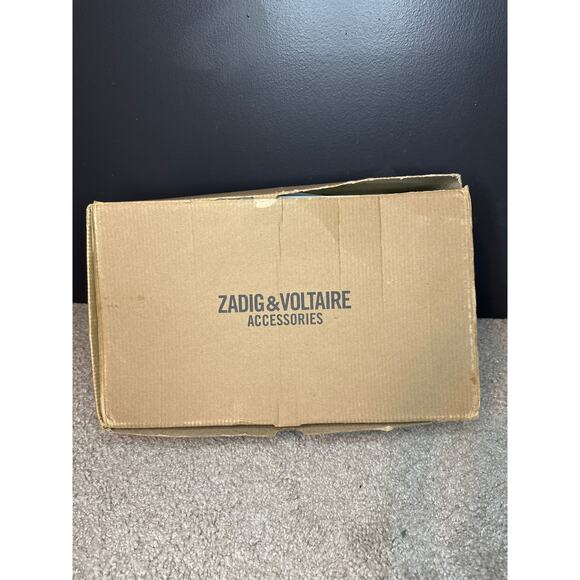 Zadig & Voltaire NEW High Flash White Size 10 With Dust Bag Zip High Top ZV1747 - Picture 15 of 15